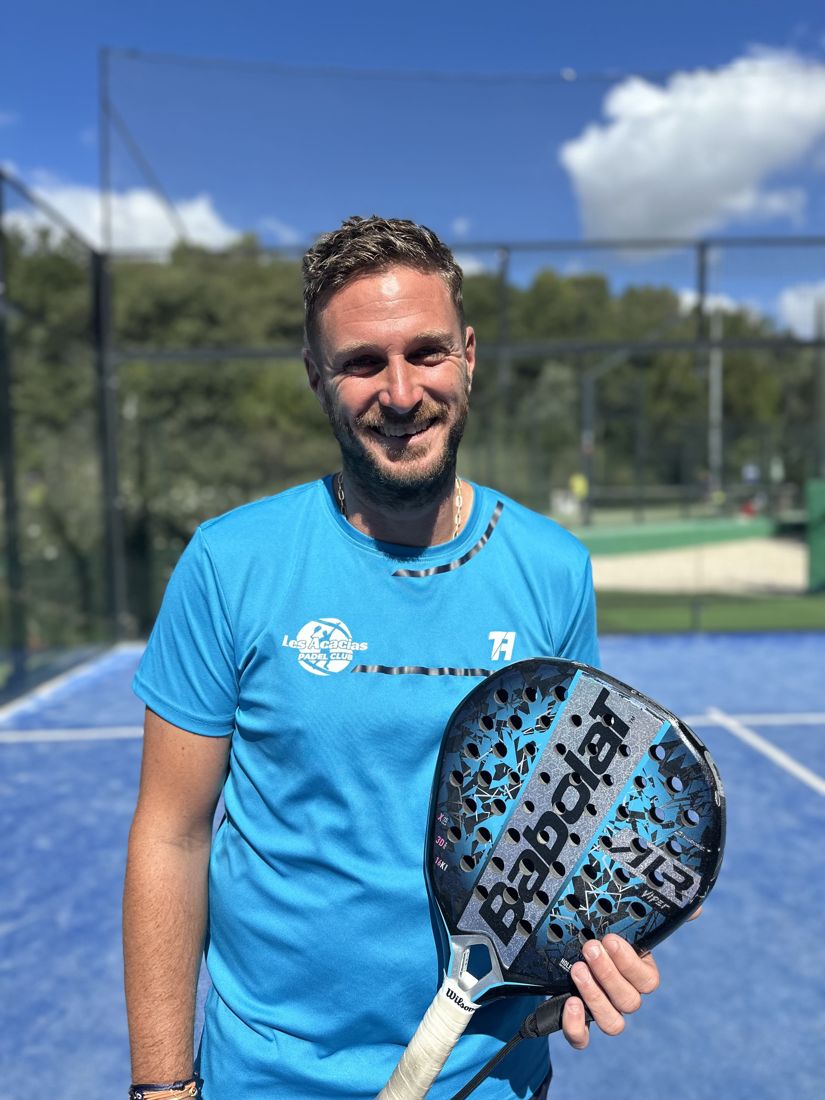 Julien Garibal, Moniteur de padel