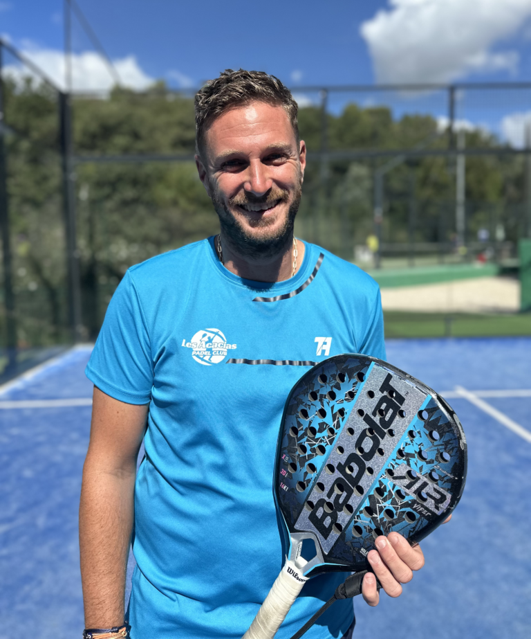 Julien Garibal, Moniteur de padel